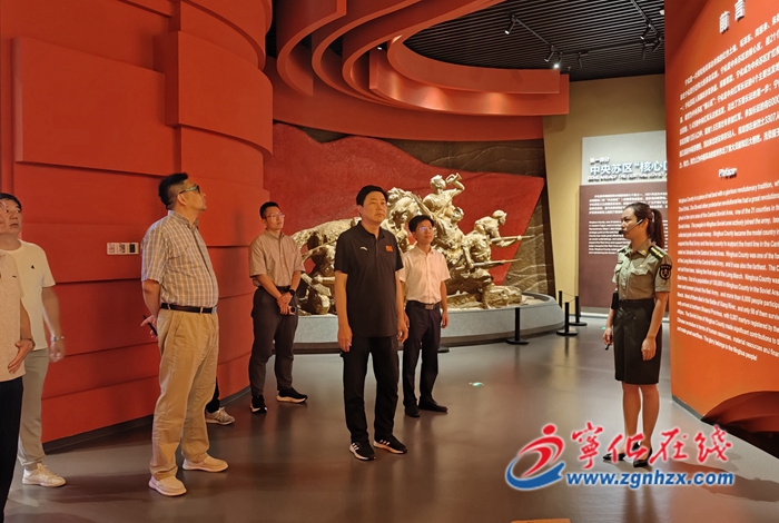 上海市總工會調(diào)研組到寧化開展對口合作考察交流